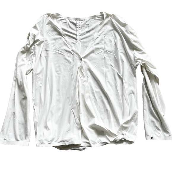 ADAY That's A Wrap Top Size Large Trendy Stylish Chic Modern Minimalist - Picture 2 of 7